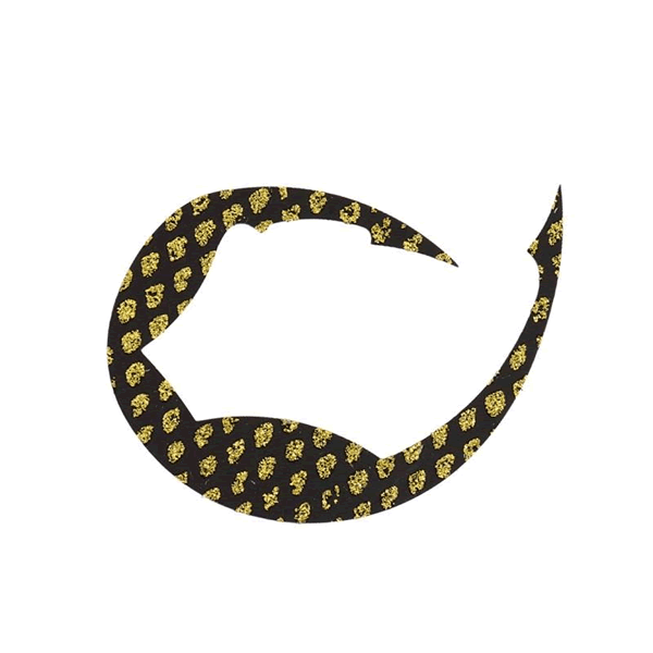 DAIWA KOHGA SILICON NECKTIE PAS DE CHAT GOKUATSU L AROWANA BLACK