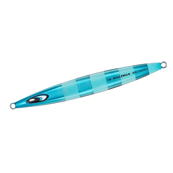 DAIWA SALTIGA JIVE CHOPPER 250g 250g ML ZEBRA BLUE GLOW