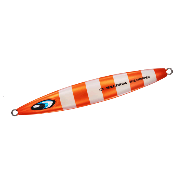 DAIWA SALTIGA JIVE CHOPPER 400g 400g ML ZEBRA ORANGE GLOW