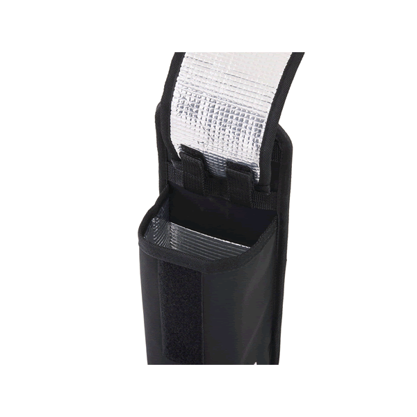 DAIWA BULK BOTTLE HOLDER (A) 10x11x30cm BLACK fishing accessory — photo 2