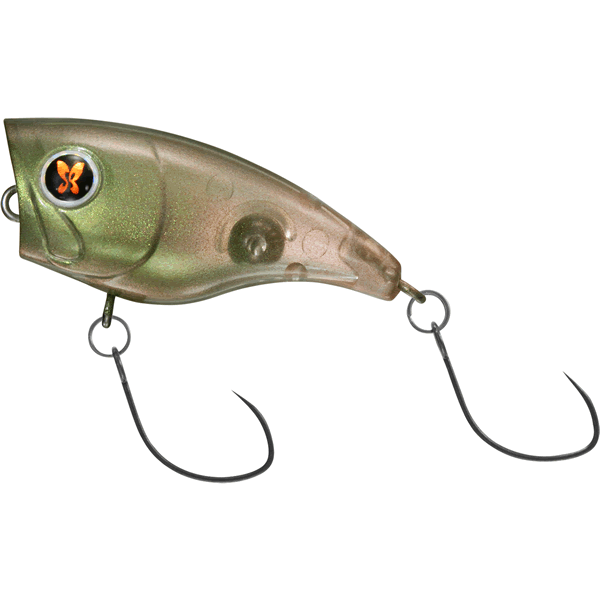 DAIWA PRESSO MEGA POPPIN'BUG 2.2g CLEAR ILLUSION freshwater fishing lure