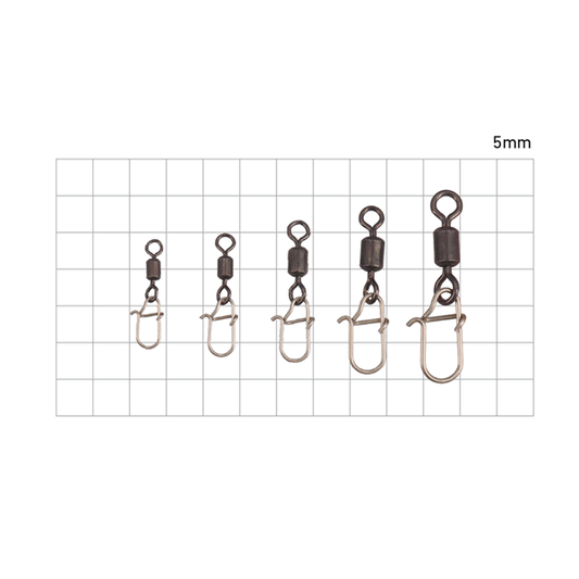 DAIWA TSUYOJIKU SNAP SWIVEL SS SSS (5 pcs/pack) fishing terminal tackle — photo 2