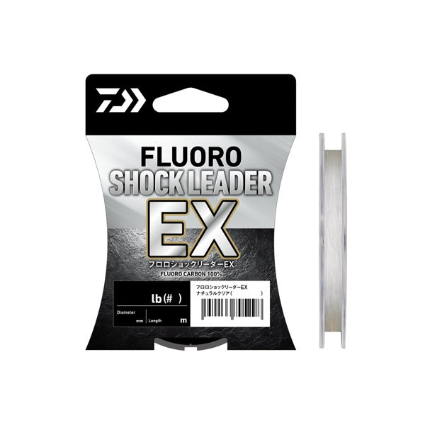DAIWA FLUORO SHOCK LEADER EX NATURAL CLEAR #10 (35lb) - 20m FLUOROCARBON NATURAL CLEAR