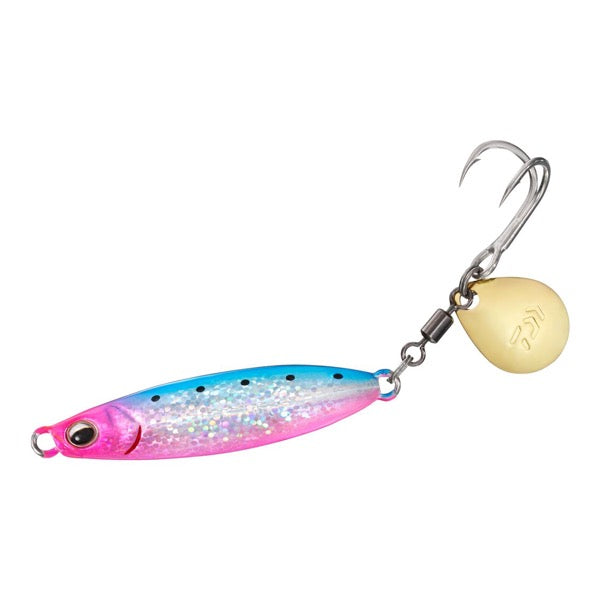 DAIWA SAMURAI JIG R SPIN DOUBLE HOOK 60g SAGOSHI BLUE PINK IWASHI