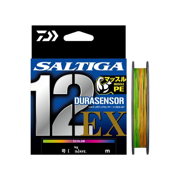 DAIWA 26 UVF SALTIGA DURASENSOR X12EX + SI3 5C #6 (100lb) - 400m PE 5C