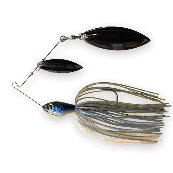 IMAKATSU ZINX MINI SUPER BLADE TG 1/4oz ZX-039 BLACK GILL BK/BK