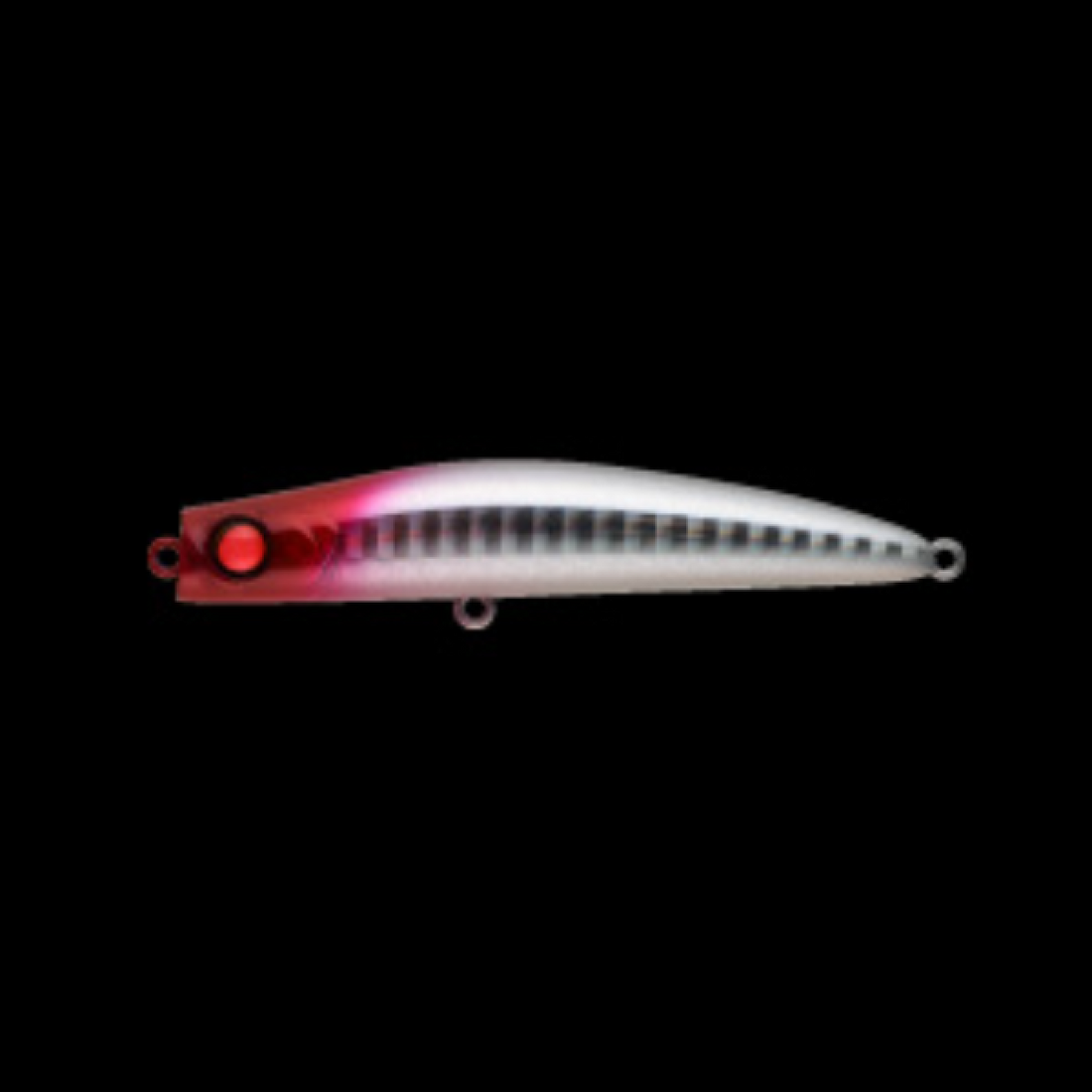APIA PUNCHLINE MUSCUL 80 80mm : 16g FAST SINKING #02 RED HEAD HOLO saltwater fishing lure
