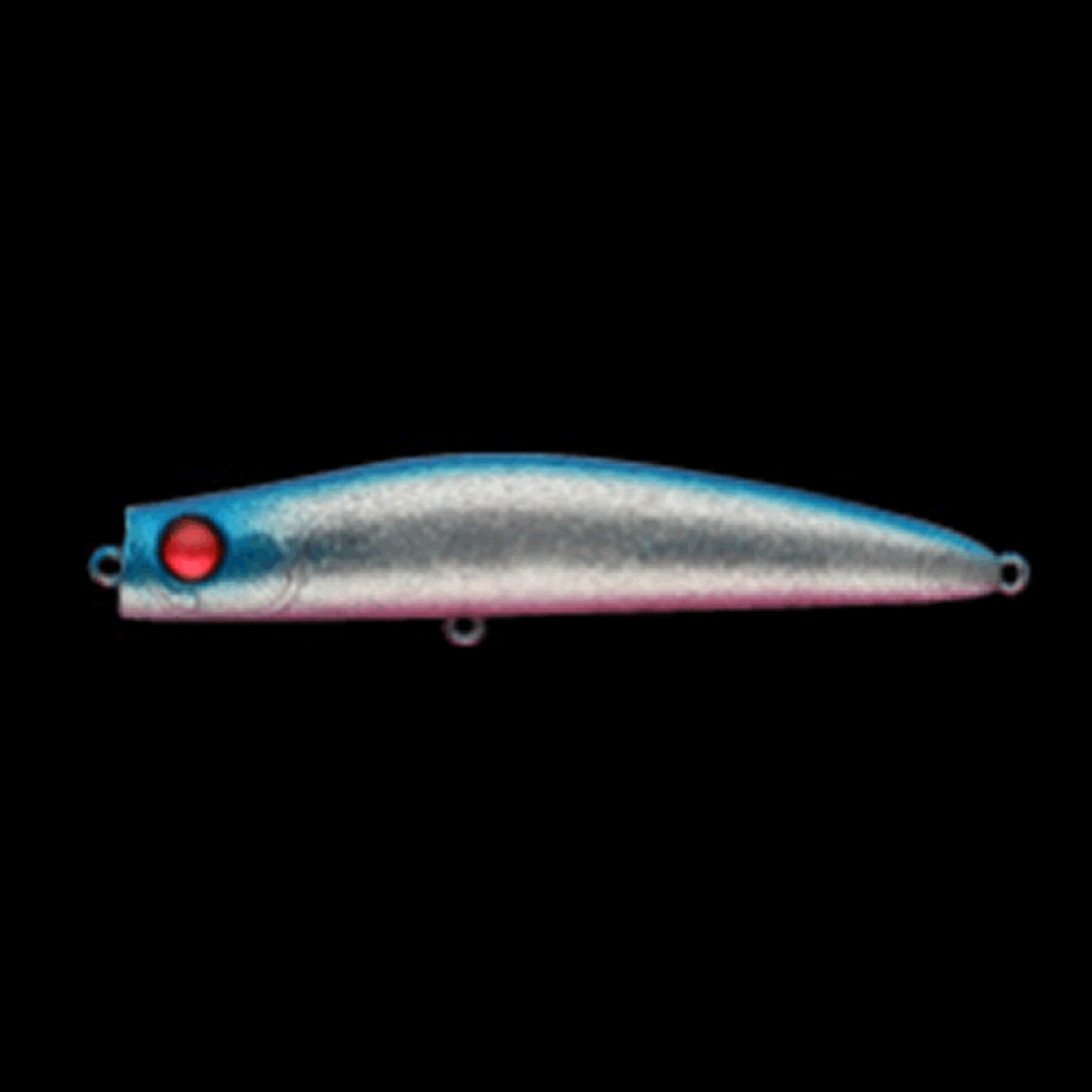 APIA PUNCHLINE MUSCLE 95 95mm : 28g FAST SINKING #01 RED BLUE DUST saltwater fishing lure