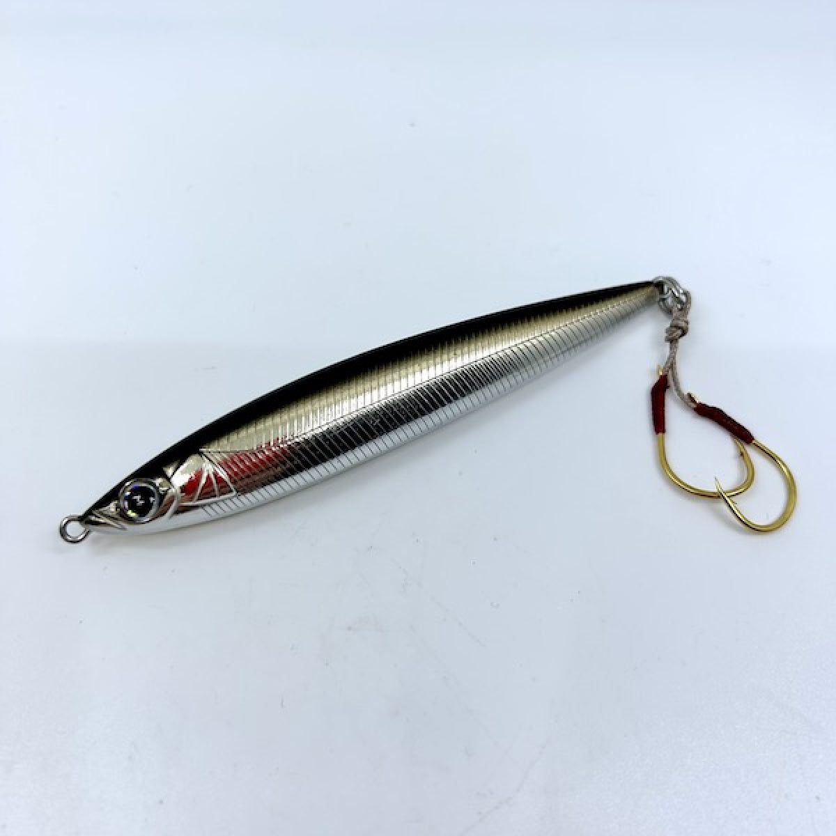 D-3 CUSTOM LURES FJ-10 100mm, 30g SINKING #1 BLACK SILVER