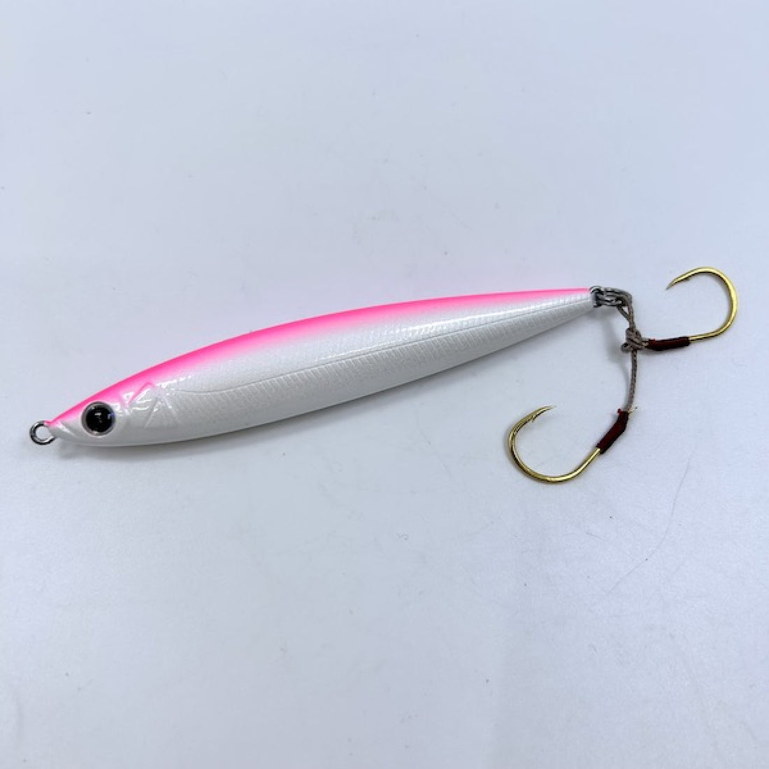D-3 CUSTOM LURES FJ-10 100mm, 30g SINKING #10 PURPLE PINK GLOW freshwater fishing lure