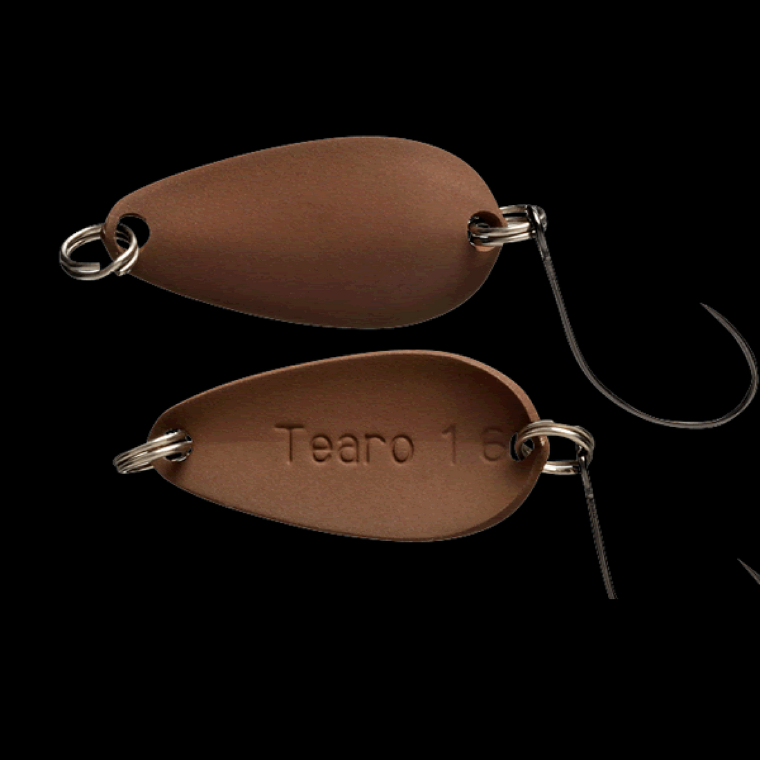 TIMON TEARO 1.6g 22mm : 1.6g 31 DARK BROWN freshwater fishing lure
