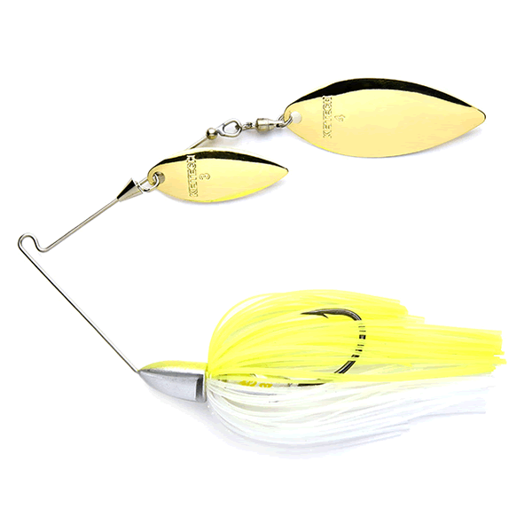 KEITECH TEE-BONE SPINNERBAIT DW 1/2oz #484 CHARTREUSSHAD