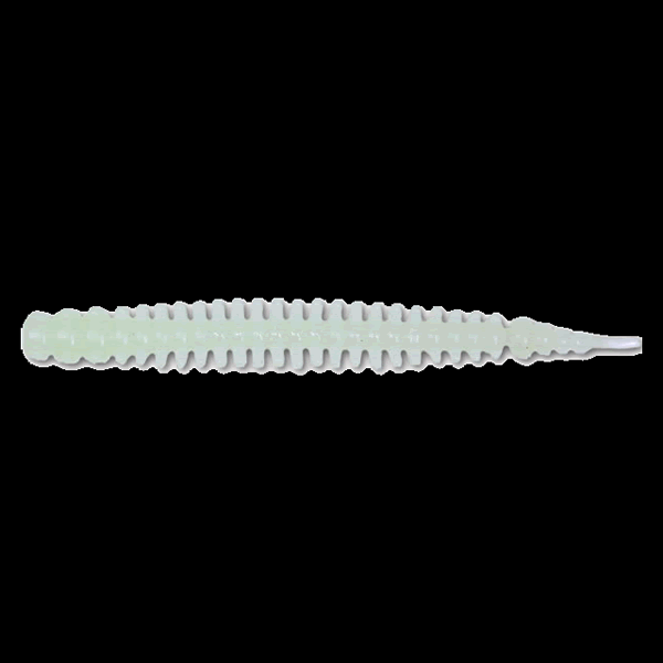 Crazy Ocean UMIKEMUSHI 64mm : 2.5" (8 pcs/pack) #1 GLOW WHITE saltwater fishing lure