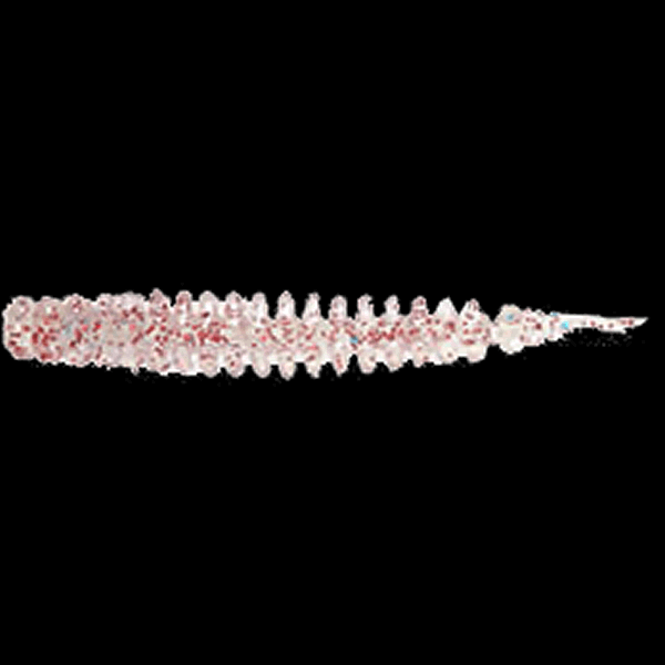 Crazy Ocean UMIKEMUSHI Jr 45mm : 1.8" (8 pcs/pack) #16 CLEAR/RED RAME saltwater fishing lure