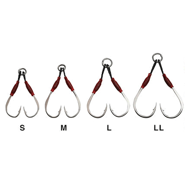 Crazy Ocean FLASH ASSIST W Short M (2 pcs/pack) fishing terminal tackle — photo 2
