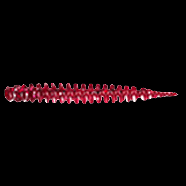 Crazy Ocean UMIKEMUSHI Jr HF 45mm : 1.8" HF(8 pcs/pack) #106 ZAKURO RED saltwater fishing lure
