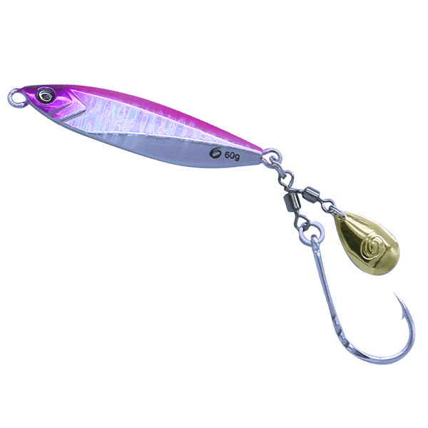 Crazy Ocean FLASH ASSIST EX BLADE LL (2 pcs/pack) GOLD fishing terminal tackle — photo 2