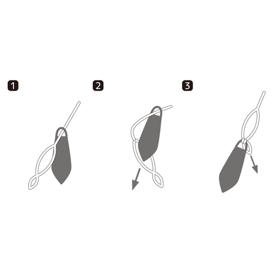 Crazy Ocean BACHIKON KAHEN LEADER #3 : 50cm (2 sets/pack) fishing terminal tackle — photo 2