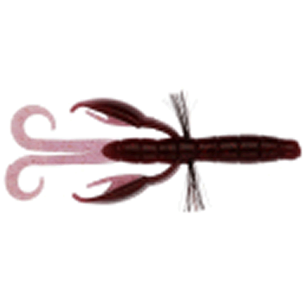 Bait Breath BYS CRAW 4.5" (6 pcs/pack) #148B CHAMELEON RED freshwater fishing lure