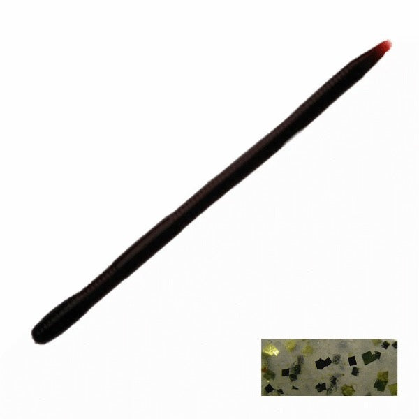 Bait Breath Vein 8.0" (6 pcs/pack) CLEAR/BK GOLD FLK