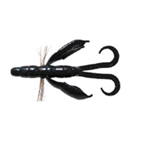 Bait Breath BYS CRAW PORTLY Feco 3" (7 pcs/pack) #141B BLACK / BLUE freshwater fishing lure