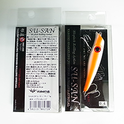 Ja-Do SU-SAN 75mm 7.0g 04 IBURAN ORANGE saltwater fishing lure — photo 2