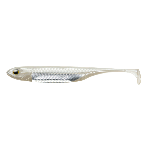 Fish Arrow FLASH-J 3" SW (5 pcs/pack) #109 GLOW/SILVER