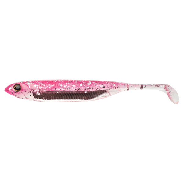 Fish Arrow FLASH-J 4" SW (5 pcs/pack) #101 PINK SILVER