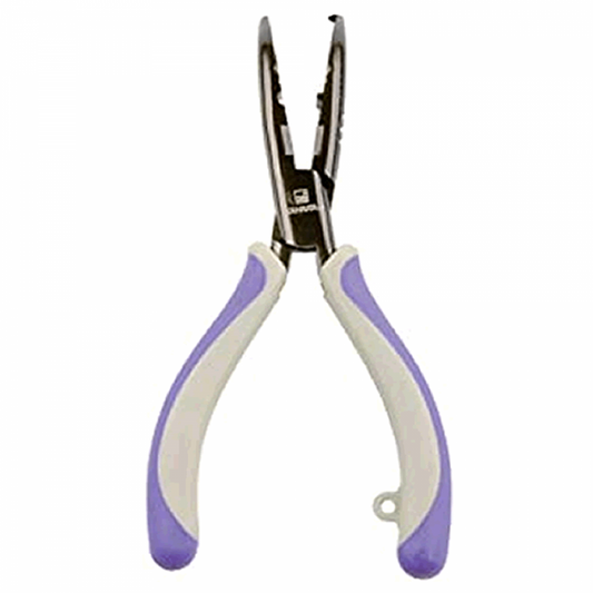 KAHARA STAINLESS BENT NOSE PLIERS 8" 8 inch WITH LANYARD