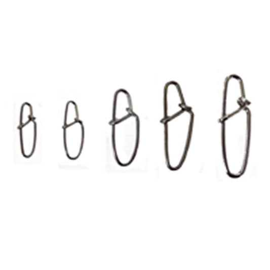KAHARA EASY LOCK SNAP #00 (10 pcs/pack) fishing terminal tackle — photo 2