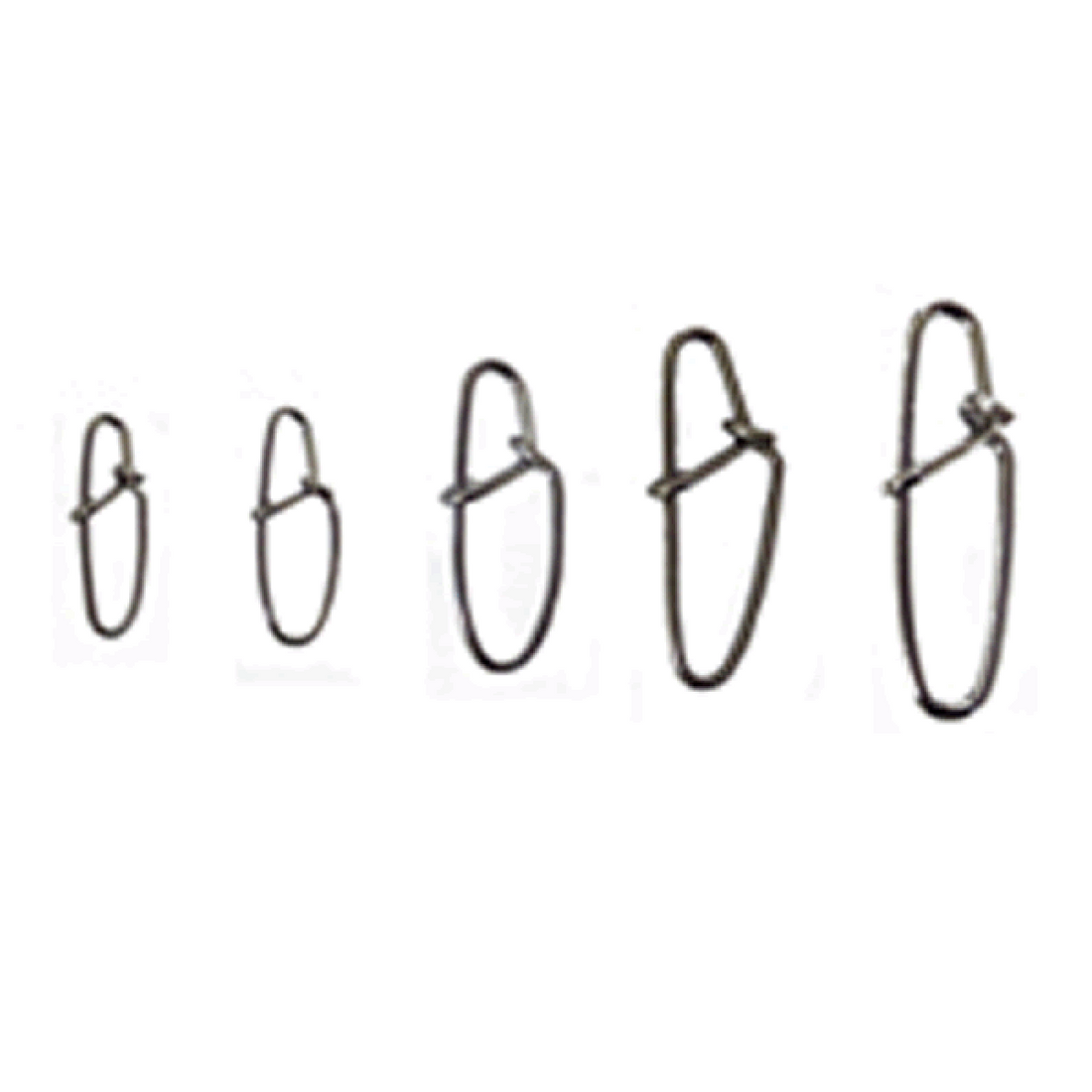 KAHARA EASY LOCK SNAP #2 (10 pcs/pack) fishing terminal tackle — photo 2