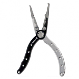 KAHARA ALMINUM PLIRES SLIM TYPE 6" 6 inch BLACK / SILVER fishing accessory