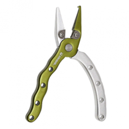 KAHARA ALUMINUM PLIERS 4.5" 4.5 inch MELON / SILVER