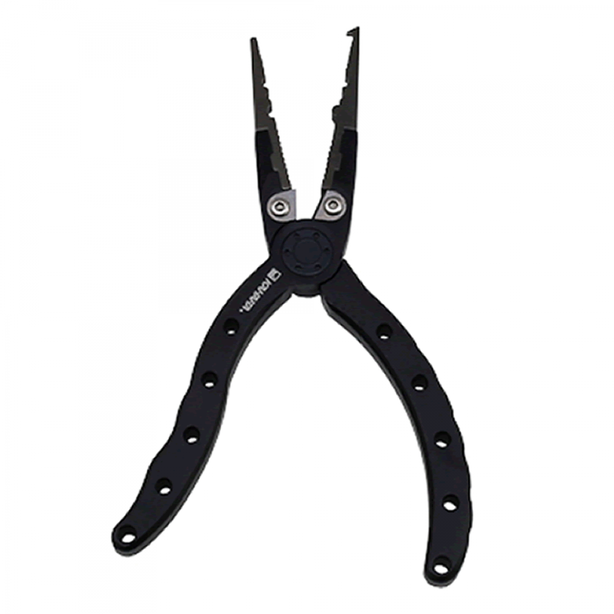 KAHARA ALUMINUM PLIERS SLIM TYPE 6.5" 6.5 inch RUBBER HANDLE MAT BLACK