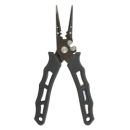 KAHARA PREMIUM STAINLESS NEEDLE NOSE PLIERS WITH STRAIGHT JAWS 7" 7 inch fishing accessory