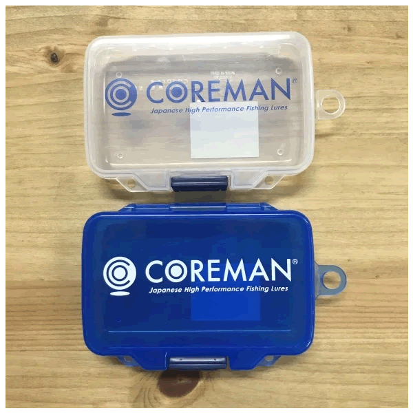 COREMAN MINIMUM LURE CASE W100xH72xD21mm #001 CLEAR