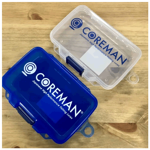COREMAN MINIMUM LURE CASE W100xH72xD21mm #001 CLEAR