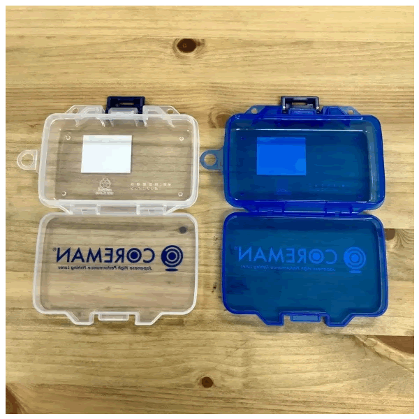 COREMAN MINIMUM LURE CASE W100xH72xD21mm #001 CLEAR