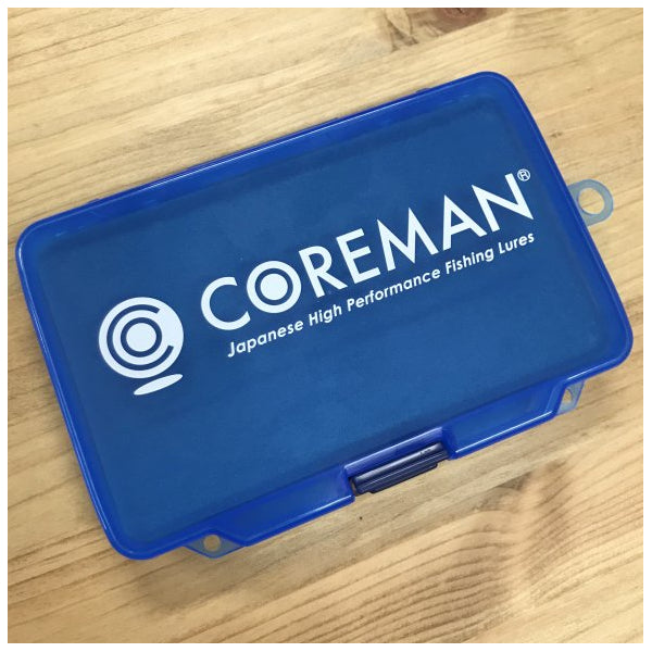 COREMAN COREMAN COMPACT FORM CASE H145mm×W100mm×D21mm : 30g #004 BLUE fishing accessory