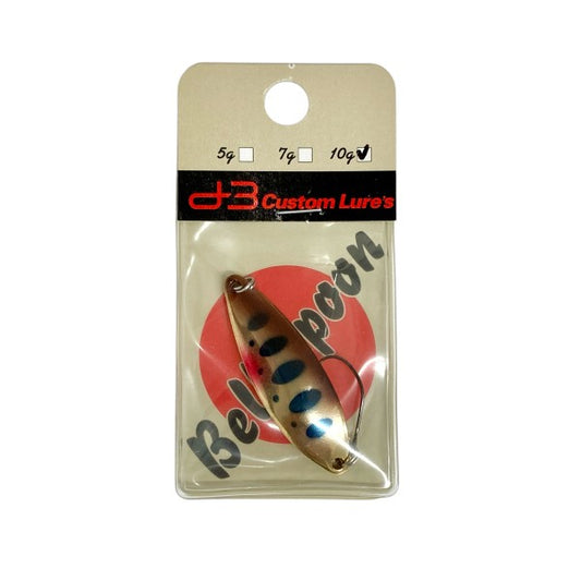 D-3 CUSTOM LURES BELL SPOON 10g 46mm : 14mm #1 YM freshwater fishing lure — photo 2