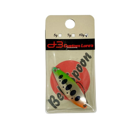 D-3 CUSTOM LURES BELL SPOON 10g 46mm : 14mm #3 CGYA freshwater fishing lure — photo 2