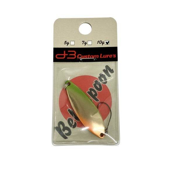 D-3 CUSTOM LURES BELL SPOON 10g 46mm : 14mm #6 GGOR - Britannic Trade