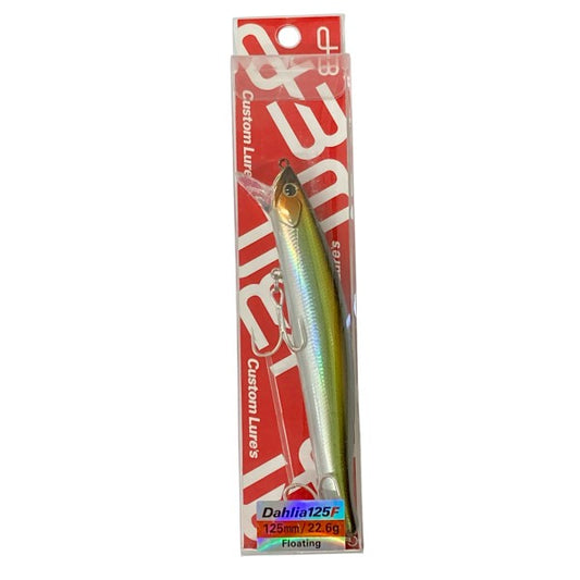 D-3 CUSTOM LURES DAHLIA 125F 125mm : 22.6g FLOATING #7 NB freshwater fishing lure — photo 2