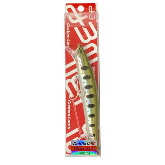 D-3 CUSTOM LURES DAHLIA 125F 125mm : 22.6g FLOATING #9 SK freshwater fishing lure — photo 2