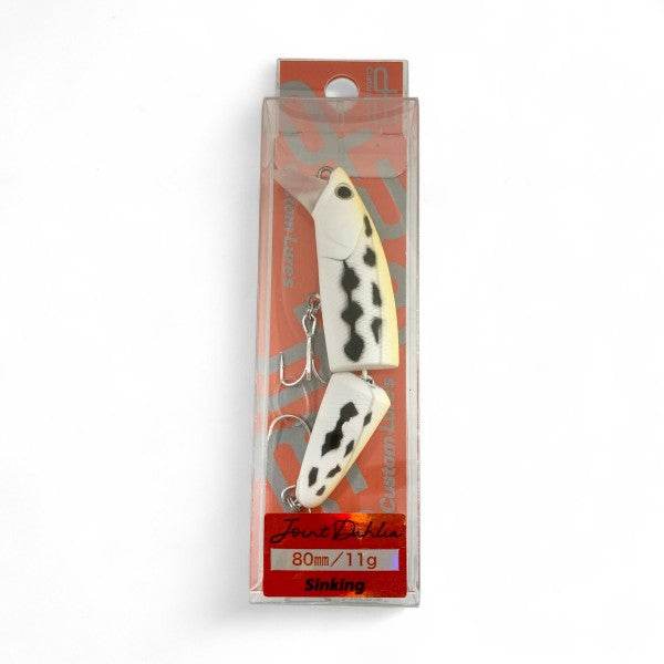 D-3 CUSTOM LURES JOINT DAHLIA 80S 80mm : 11g SINKING #08WHDJ - Britannic Trade