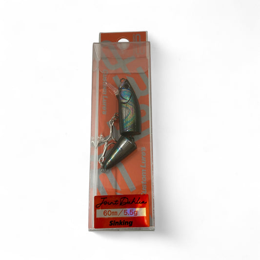 D-3 CUSTOM LURES JOINT DAHLIA 60S 60mm : 5.5g SINKING #12 OLBK freshwater fishing lure — photo 2