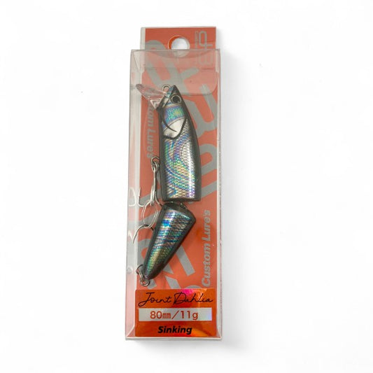 D-3 CUSTOM LURES JOINT DAHLIA 80S 80mm : 11g SINKING #12 OLBK freshwater fishing lure — photo 2