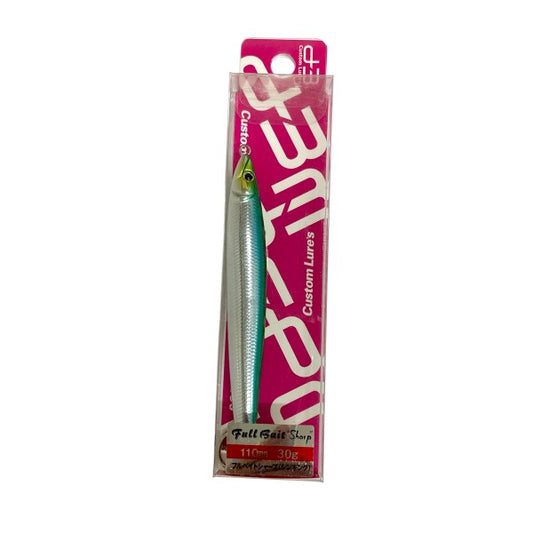 D-3 CUSTOM LURES FULL BAIT SHARP 110mm : 30g SINKING #5 SGR freshwater fishing lure — photo 2
