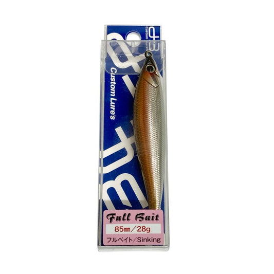 D-3 CUSTOM LURES FULL BAIT 85mm : 28g SINKING #F6 ON-M freshwater fishing lure — photo 2