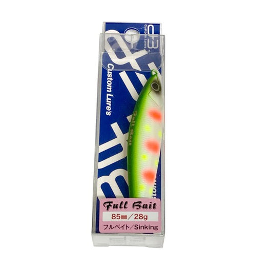 D-3 CUSTOM LURES FULL BAIT 85mm : 28g SINKING #F12 PRT freshwater fishing lure — photo 2